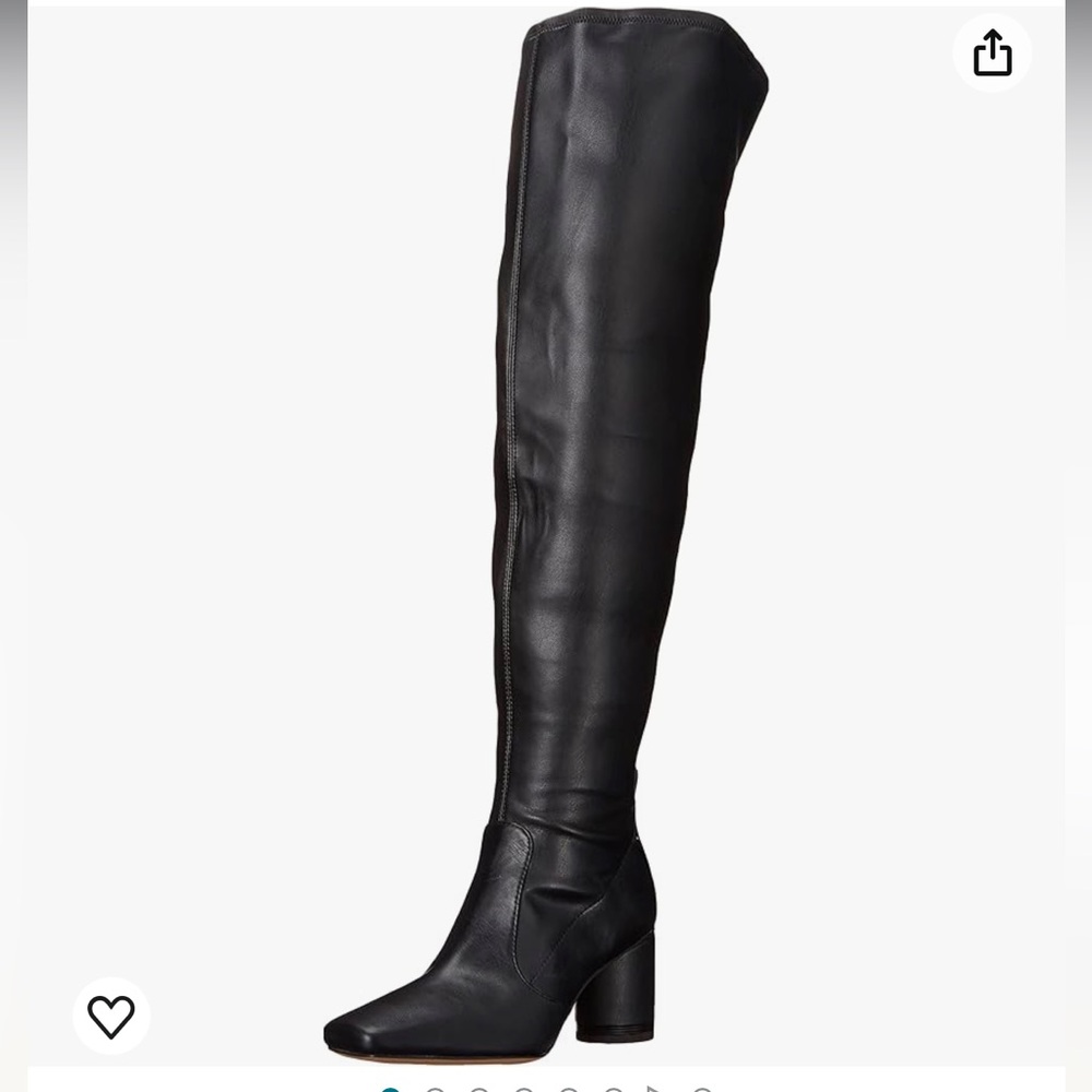 Franco Sarto Pisa Wide Calf Over the Knee Boots - Picture 2 of 14